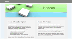 Desktop Screenshot of hadean.co.uk