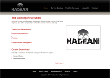 Tablet Screenshot of hadean.us